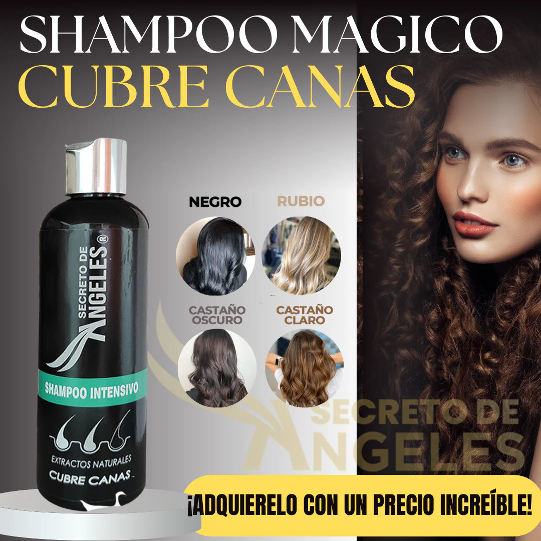 Shampoo Cubre Canas Secreto de Ángeles + Colageno y Exfoliante GRATIS!! - GRAN OFERTA 3X2!!!🔥🔥