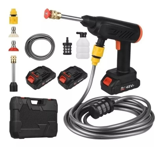 Hidrolavadora Inalámbrica Portátil Recargable 48V - 2 Baterías
