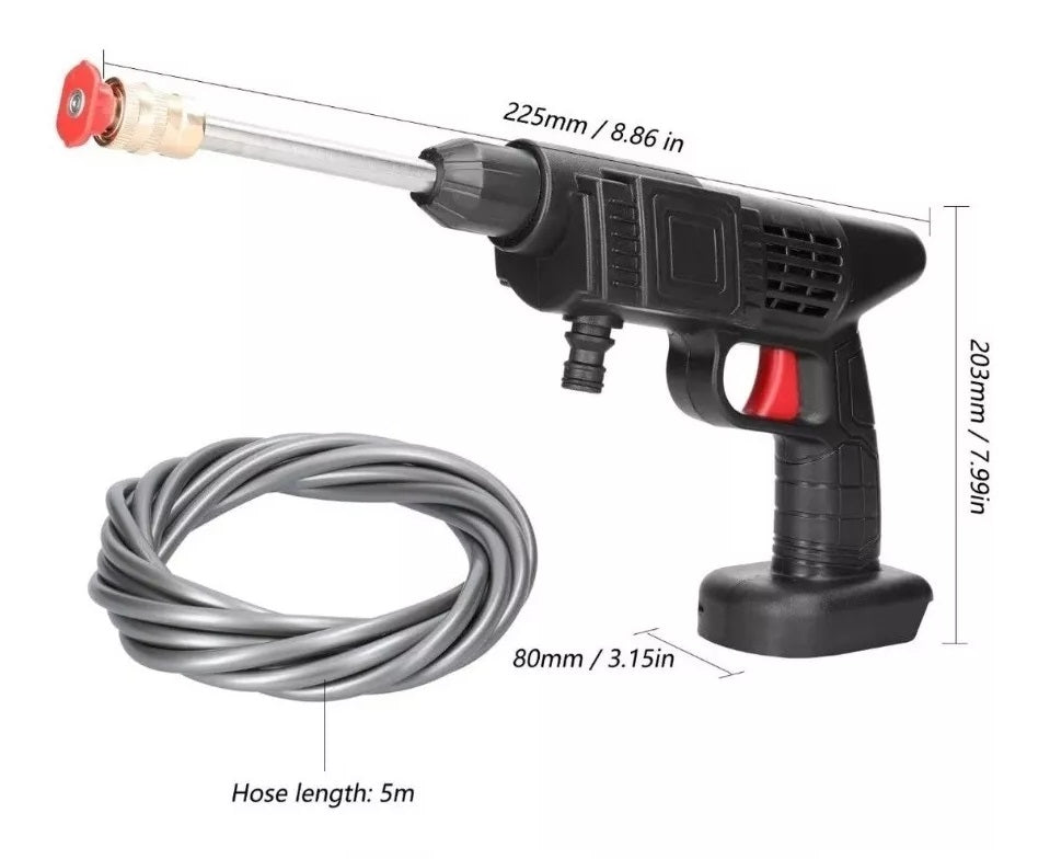 Hidrolavadora Inalámbrica Portátil Recargable 48V - 2 Baterías