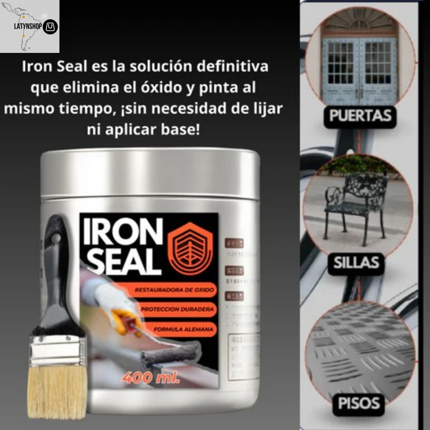 Iron Seal® – Elimina y Previene el Óxido con Tecnología Alemana